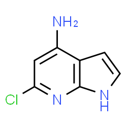 ChemSpider 2D Image | 4-Amino-6-chloro-7-azaindole | C7H6ClN3