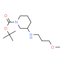 ChemSpider 2D Image | 1-Boc-3-(3-Methoxypropylamino)piperidine | C14H28N2O3