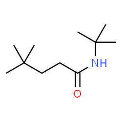 ChemSpider 2D Image | 4,4-Dimethyl-N-(2-methyl-2-propanyl)pentanamide | C11H23NO