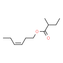 ChemSpider 2D Image | (3Z)-3-Hexen-1-yl 2-methylbutanoate | C11H20O2
