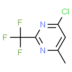 ChemSpider 2D Image | 4-Chloro-6-methyl-2-(trifluoromethyl)pyrimidine | C6H4ClF3N2