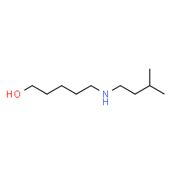 ChemSpider 2D Image | 5-[(3-Methylbutyl)amino]-1-pentanol | C10H23NO