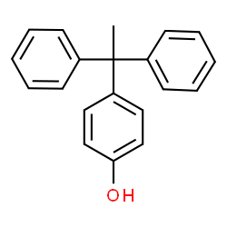 ChemSpider 2D Image | 4-(1,1-Diphenylethyl)phenol | C20H18O