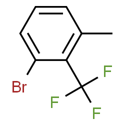 ChemSpider 2D Image | 2-Bromo-6-methylbenzotrifluoride | C8H6BrF3