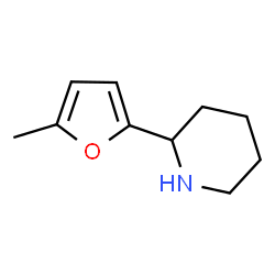 ChemSpider 2D Image | 2-(5-Methyl-2-furyl)piperidine | C10H15NO
