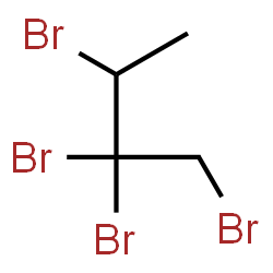 ChemSpider 2D Image | 1,2,2,3-Tetrabromobutane | C4H6Br4