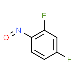 ChemSpider 2D Image | 2,4-Difluoro-1-nitrosobenzene | C6H3F2NO