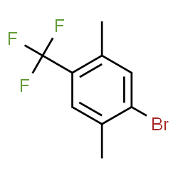 ChemSpider 2D Image | 1-Bromo-2,5-dimethyl-4-(trifluoromethyl)benzene | C9H8BrF3