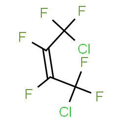ChemSpider 2D Image | (2Z)-1,4-Dichloro-1,1,2,3,4,4-hexafluoro-2-butene | C4Cl2F6