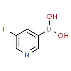 ChemSpider 2D Image | (5-Fluoro-3-pyridinyl)boronic acid | C5H5BFNO2
