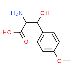 ChemSpider 2D Image | beta-Hydroxy-O-methyltyrosine | C10H13NO4