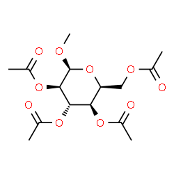 ChemSpider 2D Image | Methyl 2,3,4,6-tetra-O-acetyl-beta-L-idopyranoside | C15H22O10