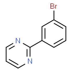 ChemSpider 2D Image | 2-(3-Bromophenyl)pyrimidine | C10H7BrN2