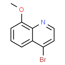 ChemSpider 2D Image | 4-Bromo-8-methoxyquinoline | C10H8BrNO
