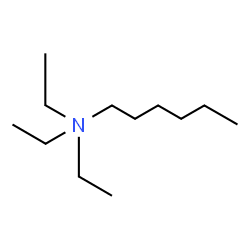 ChemSpider 2D Image | 1-(triethyl-$l^{5}-azanyl)hexane | C12H28N