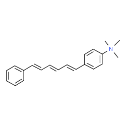 ChemSpider 2D Image | 1-[(1E,3E,5E)-6-phenylhexa-1,3,5-trienyl]-4-(trimethyl-$l^{5}-azanyl)benzene | C21H24N
