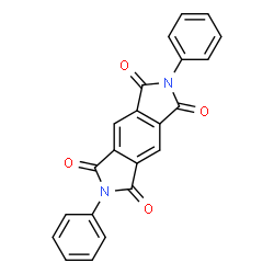ChemSpider 2D Image | 2,6-Diphenyl-pyrrolo[3,4-f]isoindole-1,3,5,7-tetraone | C22H12N2O4