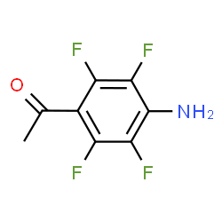 ChemSpider 2D Image | 1-(4-Amino-2,3,5,6-tetrafluorophenyl)ethanone | C8H5F4NO