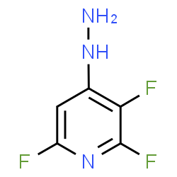 ChemSpider 2D Image | 2,3,6-Trifluoro-4-hydrazinopyridine | C5H4F3N3