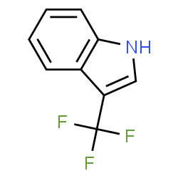 ChemSpider 2D Image | 3-Trifluoromethyl-1H-indole | C9H6F3N