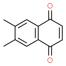 ChemSpider 2D Image | 6,7-Dimethyl-1,4-naphthoquinone | C12H10O2