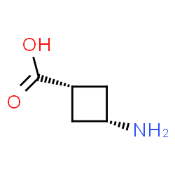 ChemSpider 2D Image | cis-3-Aminocyclobutanecarboxylic acid | C5H9NO2
