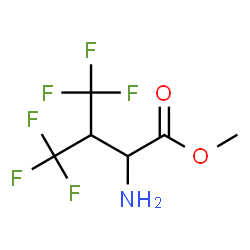 ChemSpider 2D Image | Methyl 4,4,4,4',4',4'-hexafluorovalinate | C6H7F6NO2