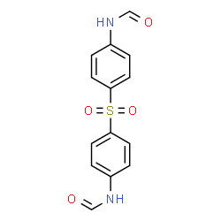 ChemSpider 2D Image | N,N'-(Sulfonyldi-4,1-phenylene)diformamide | C14H12N2O4S