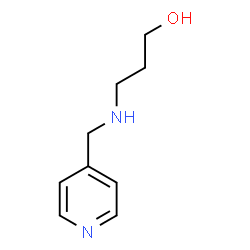 ChemSpider 2D Image | 3-((4-pyridinylmethyl)amino)-1-propanol | C9H14N2O