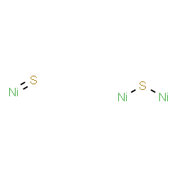 ChemSpider 2D Image | mu-Sulfidedinickel - thioxonickel (1:1) | Ni3S2