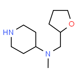 ChemSpider 2D Image | N-methyl-N-(oxolan-2-ylmethyl)piperidin-4-amine | C11H22N2O