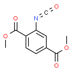 ChemSpider 2D Image | Dimethyl 2-isocyanatoterephthalate | C11H9NO5