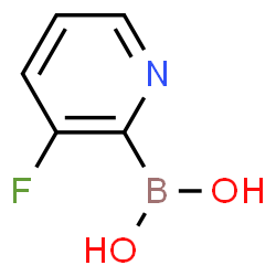 ChemSpider 2D Image | (3-Fluoro-2-pyridinyl)boronic acid | C5H5BFNO2