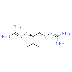 ChemSpider 2D Image | N'',N'''''-(3-Methyl-1,2-butanediylidene)dicarbonohydrazonic diamide | C7H16N8