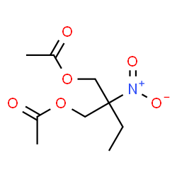 ChemSpider 2D Image | 2-(Acetoxymethyl)-2-nitrobutyl acetate | C9H15NO6