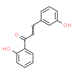 ChemSpider 2D Image | 1-(2-Hydroxyphenyl)-3-(3-hydroxyphenyl)-2-propen-1-one | C15H12O3