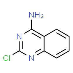 ChemSpider 2D Image | 2-Chloro-4-quinazolinamine | C8H6ClN3