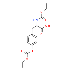 ChemSpider 2D Image | N,O-Bis(ethoxycarbonyl)tyrosine | C15H19NO7