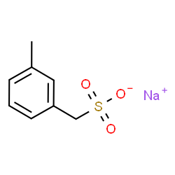 ChemSpider 2D Image | Sodium (3-methylphenyl)methanesulfonate | C8H9NaO3S