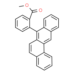 ChemSpider 2D Image | Methyl 2-(7-tetraphenyl)benzoate | C26H18O2