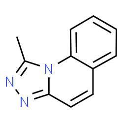 ChemSpider 2D Image | 1-Methyl[1,2,4]triazolo[4,3-a]quinoline | C11H9N3