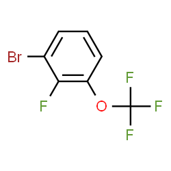 ChemSpider 2D Image | 1-Bromo-2-fluoro-3-(trifluoromethoxy)benzene | C7H3BrF4O