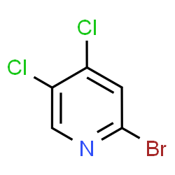 ChemSpider 2D Image | 2-Bromo-4,5-dichloropyridine | C5H2BrCl2N