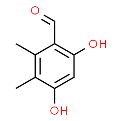 ChemSpider 2D Image | 4,6-Dihydroxy-2,3-dimethylbenzaldehyde | C9H10O3