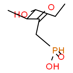 ChemSpider 2D Image | (4-hydroxy-3-methyl-2-oxo-hexyl)phosphinic acid | C7H15O4P