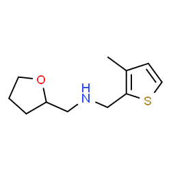 ChemSpider 2D Image | [(3-METHYLTHIOPHEN-2-YL)METHYL][(OXOLAN-2-YL)METHYL]AMINE | C11H17NOS