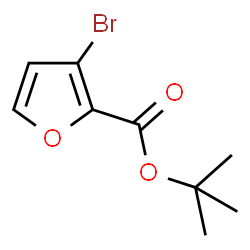 ChemSpider 2D Image | tert-butyl 3-bromo-2-furoate | C9H11BrO3
