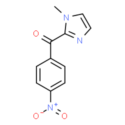ChemSpider 2D Image | (1-Methyl-1H-imidazol-2-yl)(4-nitrophenyl)methanone | C11H9N3O3