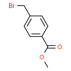 ChemSpider 2D Image | methyl4-(bromomethyl)benzoate | C9H9BrO2