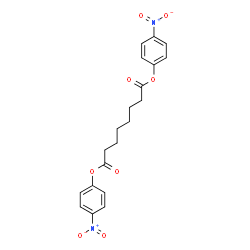 ChemSpider 2D Image | Bis(4-nitrophenyl) suberate | C20H20N2O8